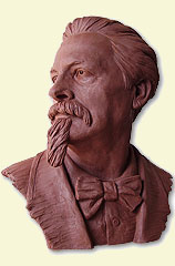 Bust of Frederik Mistral, Bust Sculptor in Madrid
