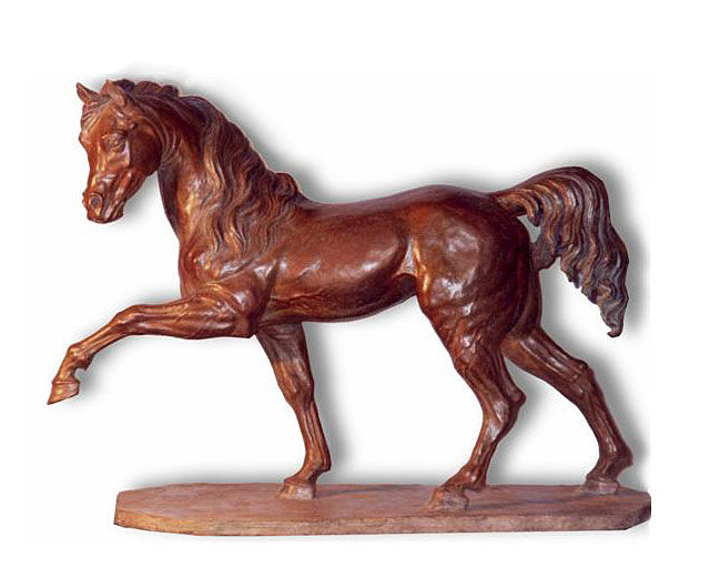 Figura de caballo. Escultores en Madrid