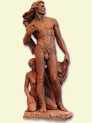 Roman nude statue, Sculptor in Madrid