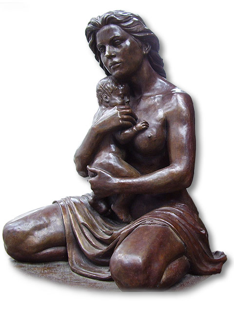 Maternity. Sculptors in Madrid